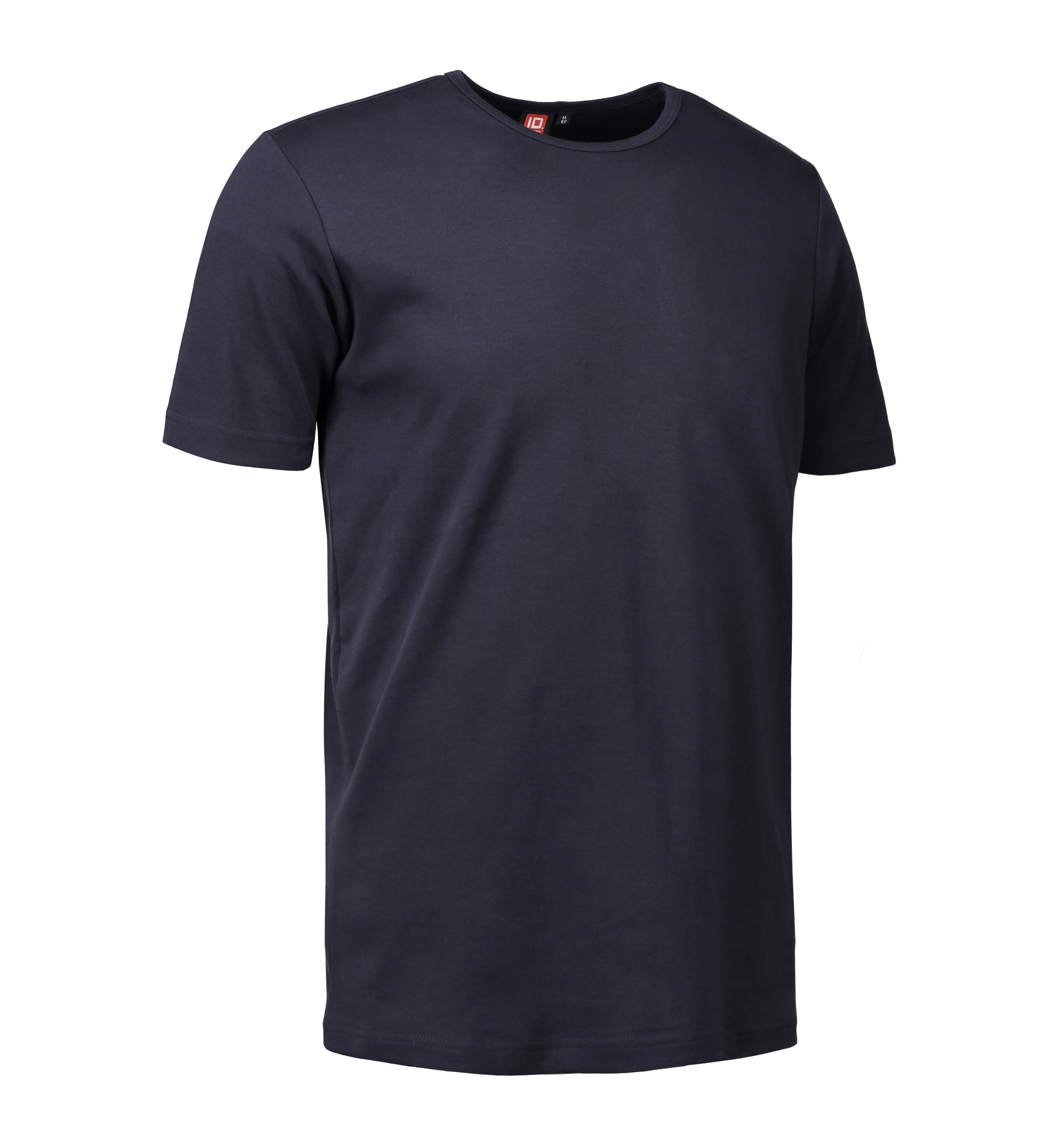 Light Grey Asymmetric Interlock T-shirt 17005